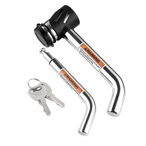 Hitch receiver pin - lock, &